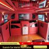 Hummer H2 Upgrade: Aviation Seats, Wood Flooring, TV Partition