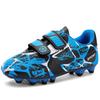 Boys/Kids Rubber Non-slip Velcro Lacing Artificial Turf Football Boots Outdoor Sports Training Football Shoes