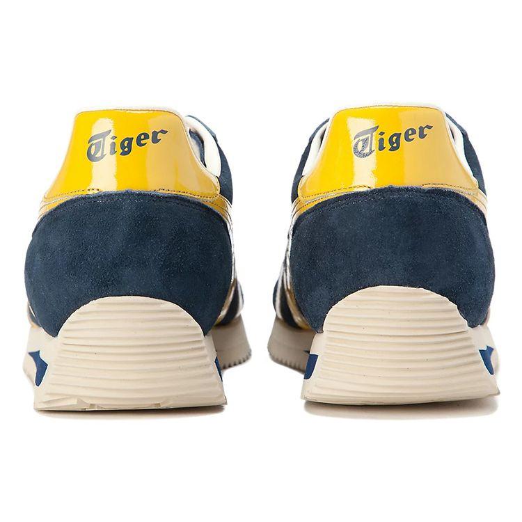 ONITSUKA TIGER Moal 77 Нм Цветной блок Удобные Прочные Низкие Кроссовки Унисекс Темно-синий 1183B437-400