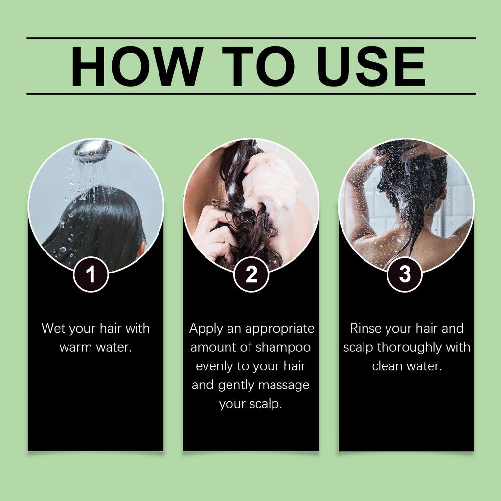 Шампунь с перечной мятой, увлажняющий шампунь, питательный шампунь для вьющихся волос, шампунь для гладкости и сияния, питательный шампунь для волос, 100 мл