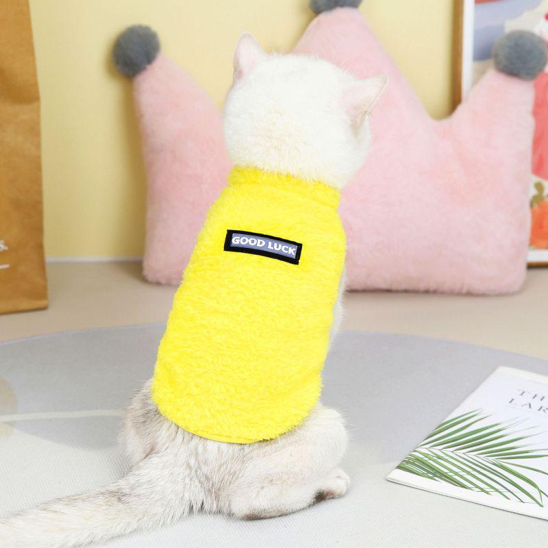 New Pet Cat Clothes Winter Clothes Warm Pet Clothes Cat Clothes