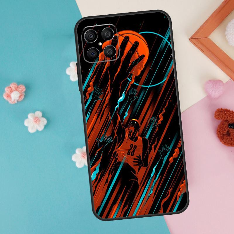 Спортивный чехол для баскетбола для Honor 200 Pro 50 70 90 Lite X9a X8a X8 X9 X8b X9c X9b Honor Magic 7 5 6 Pro
