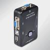 2-портовый KVM-переключатель USB/PC2 VGA Переключатель клавиатуры и мыши