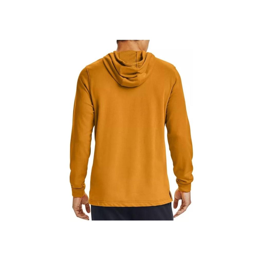 Under Armour UA Terry Training Sports Hoodie Men Tops Gold 1348520-711