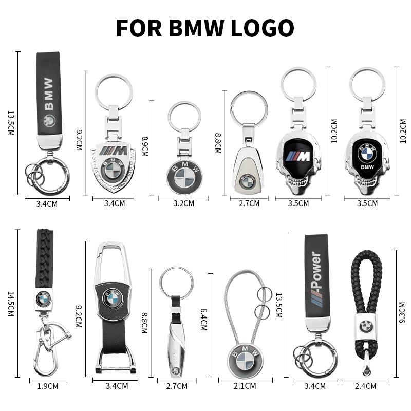 3D Металлический Кожаный Значок Брелок для Ключей Брелок Брелоки сумка Для BMW X1 X3 X5 X6 X7 F20 F22 F23 F85 F86 E90 E91 F32 F33 F34 F36