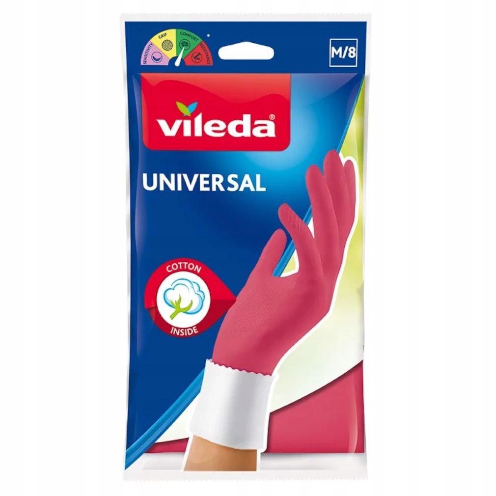 Vileda Reusable Gloves Size Latex 1 Pc