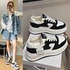 2025 Little White Shoes Women's Spring New Korean Version Ins Female Students Leisure Sports Versatile Board Shoes Street Shooting HB802