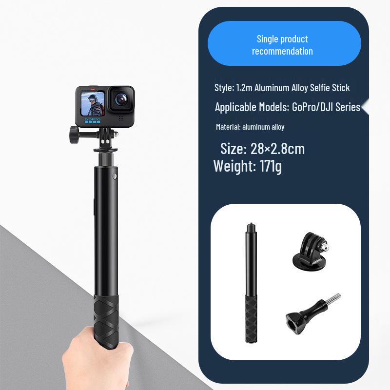 Универсальная селфи-палка для камер GoPro, DJI Osmo, Insta360