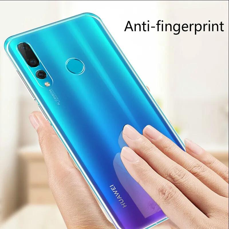 Прозрачный чехол для Huawei Nova 3 3i 4 P Smart 2019 P20 P30 Pro P10 P9 P8 lite Honor V20 8X 8C 9 10 lite 7X 6X Мягкий чехол Fundas