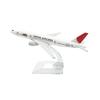 Масштаб 1/400 16 см Модель самолета B777 Japan Air Airways Металлическая литая статическая модель Самолет Игрушка Коллекция и витрина Подарок