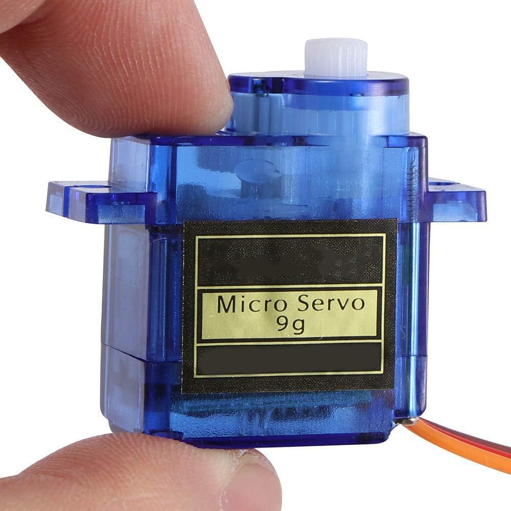 WINGONEER 10pcs Mini Analog Gear Micro Servo 9g for RC Airplane Helicopter