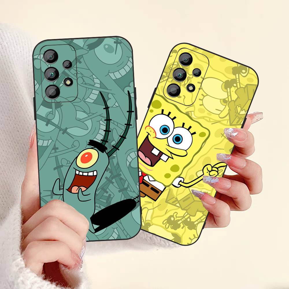 Classic Cartoon S-spongebob Phone Case For Samsung A 52 53 21 32 13 12 71 31 51 40 72 73 70 22 42 50 30 20 21 shell