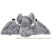 Animal Friends Plush Toy Bat Gray