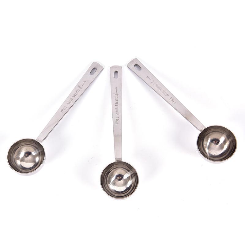 Мерная ложка для кофе Столовая ложка Совок из нержавеющей стали Кофе Чай Выпечка Сахар