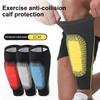 Soccer Shin Guards for Adults Anti-Collision Shin Pads Compression Leg Protection Sleeve Athletic Gear for