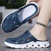 Fashion Beach Men's Sandal Hole Shoes Soft Comfortable High Quality Descount On Offer New Design 2025 Pvc Big Size Color Eva Male Shoe
