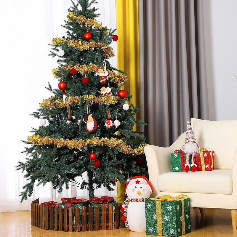 2M Christmas Decoration Gold Garland Hanging Pendant for Christmas Tree Ornament for Home Decor Party New Year 2026 Accessories