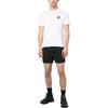 STONE ISLAND Нейлоновые металлизированные пляжные шорты черные мужские 1015B0643-A0029