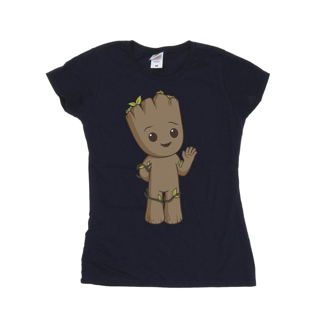 Marvel Womens/Ladies I Am Groot Cute Groot Cotton T-Shirt