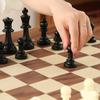 Складные Шахматы из Массива Дерева Магнитный Набор Международных Шахмат Стандартный Турнир