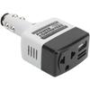 12V24V Mobile Power Converter USB Auto Charger for Mobile Phone Charging Black