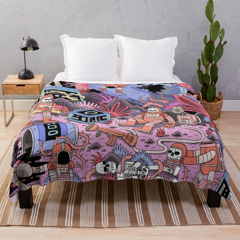 Chaos Throw Blanket