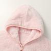 Girls' Light and Warm Hooded Plush Coat