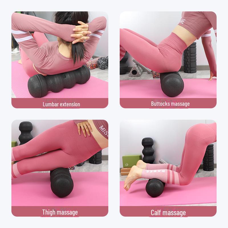 Пенный валик EPP в форме арахиса для расслабления мышц и занятий йогой и фитнесом