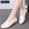 Big Size Women Flats Shoes 2025 Summer Female Casual Loafers Quality Slip-On Zapatillas Mujer Breathable Hard-Wearing