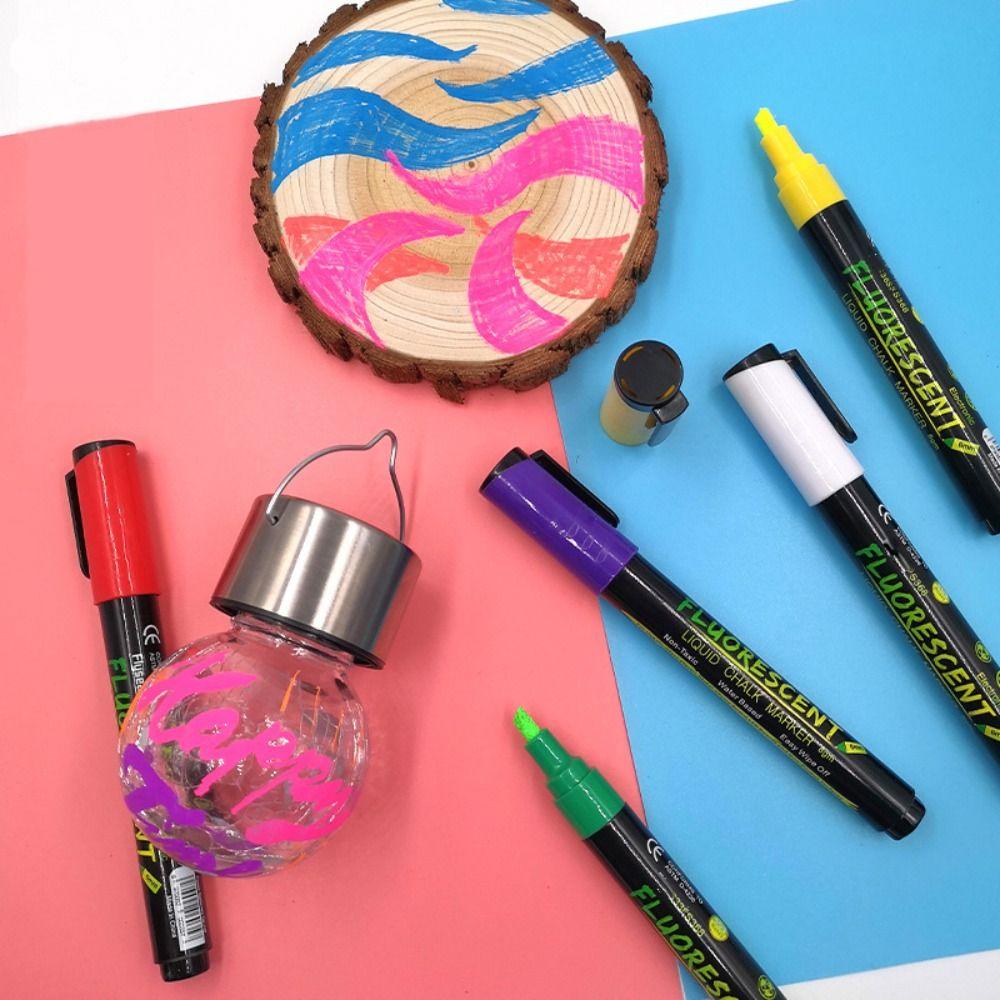 Erasable Whiteboard Pen LED Writing Board Highlighters New Art Marker Pen