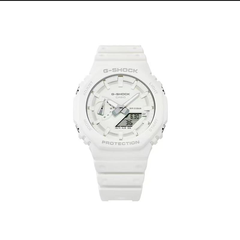 Casio Кастомизированные часы модифицированная серия Тиффани синий Кварцевые Стальной ремешок тот же стиль для мужчин и женщин синий циферблат GA-2100-7A7