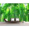 Natural Green Forest Wallpaper Bamboo Forest Landscape Wall Mural Living Room Bedroom Background Wall Wallpaper