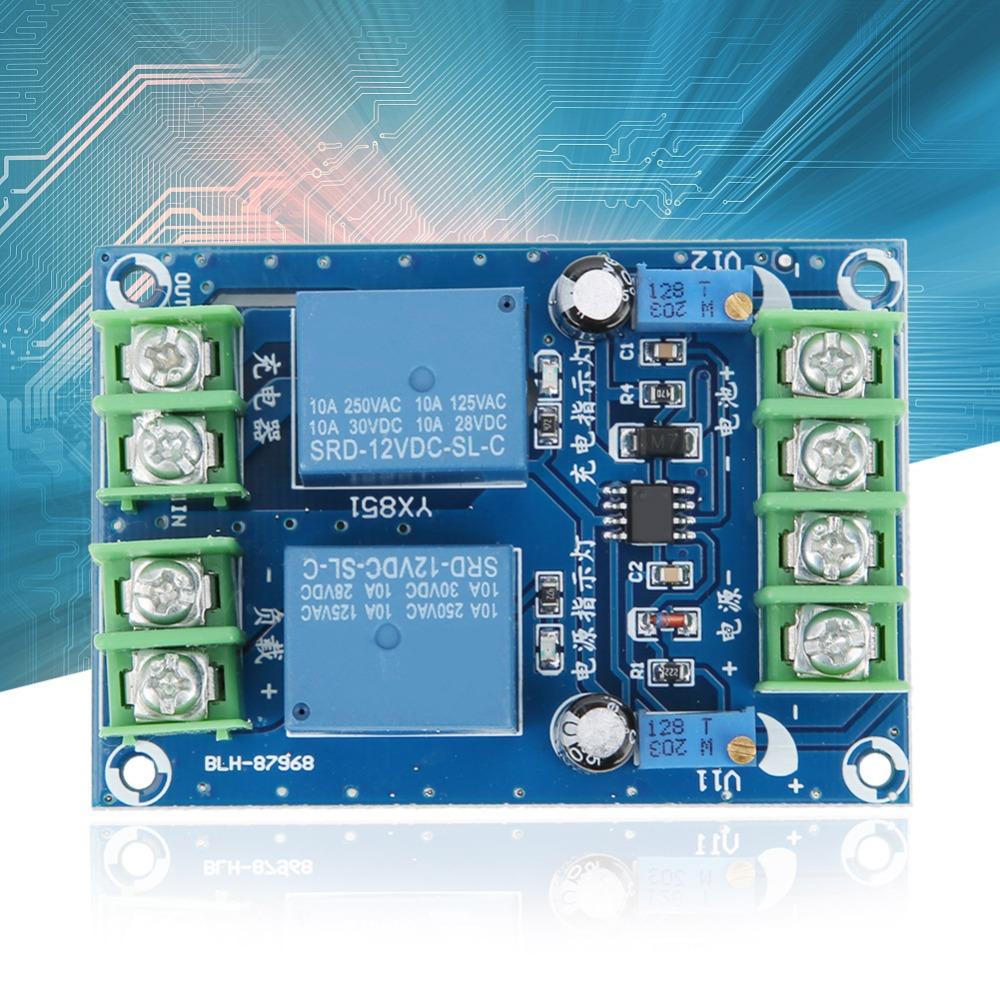 YX851 Power Switch Module DC 12V Automatic Automatic Charging Control Board 10A Automatic Switching Module Power Supply