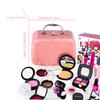 (Not Real Makeup)Pretend Makeup For Girls, Pretend Play Makeup Set - With Cosmetic Bag For Birthday Christmas, Toy Makeup Set