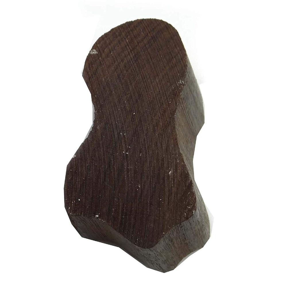 Пейсли Граница Штамп Текстильный Печатный Блок Коричневый Штамп Ручной Работы Деревянный