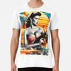 80s Action Woman T-Shirt S-5XL Best T-Shirt