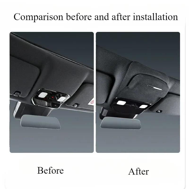Для Leading Ideal LiXiang L6 L7 L8 L9 Один Автомобильный Футляр для Очков Защита Солнцезащитных Очков на Крыше Зажим для Хранения Аксессуары для Модификации Автомобиля