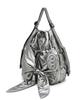 Athe Vanessabruno [Ruban] Glossy Gray Ribbon Backpack And Shoulder Bag L Aaba5F900G2