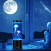 KANTUTOE Jellyfish Lava Lamp Aquarium Ocean Night Lights 7Colors LED Mood Lights With For Home Bedroom Desktop Decoration Gift