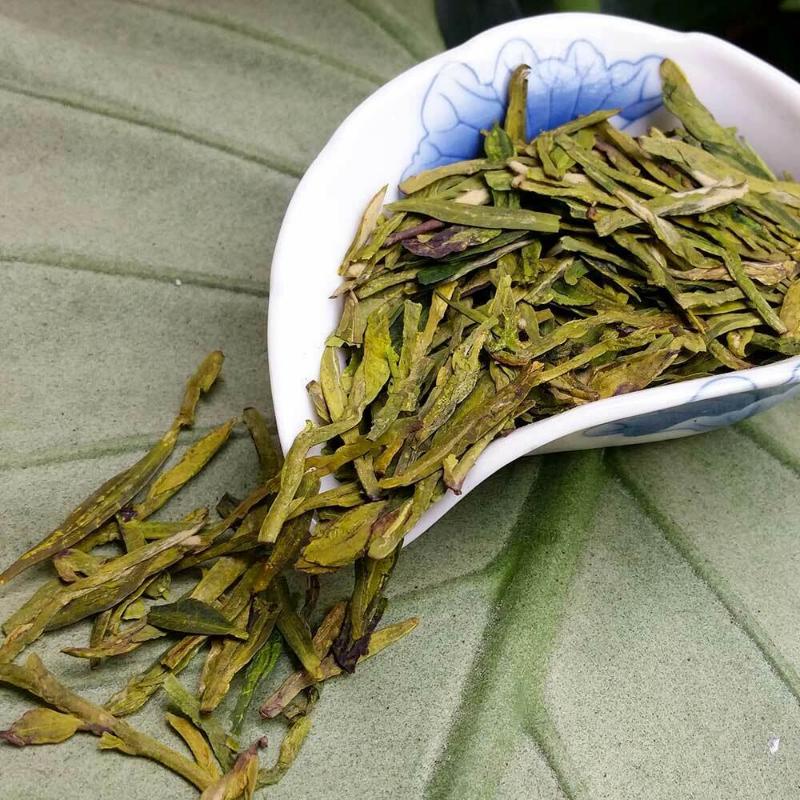 Зеленый чай Fresh Dragon Well Long Jing Чай Xihu LongJing 75 г Коробочный чай