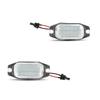 2X LED Car License Plate Light Number Lights For Toyota Land Cruiser Prado 2010-2016 For Toyota Land Cruiser(FJ80) 1991-1997