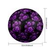1pc Purple Rose Fantasy Size 5 Soccer Ball Professional Match Training Football Indoor &Outdoor Sports Ball Lightweight Durable m6558