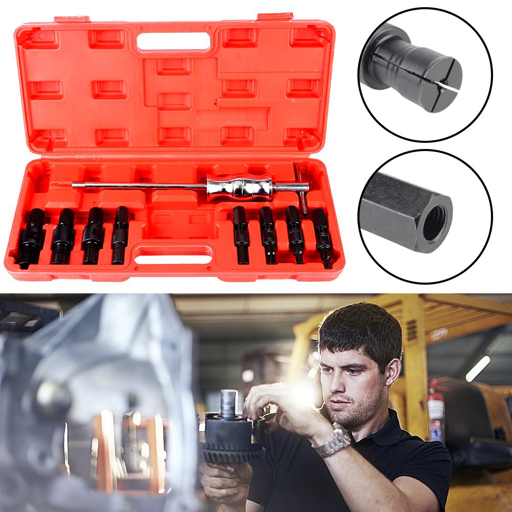 Disassembly Kit Car Repair Tools Blind Hole Bearing Extractor Bearing Removal Tools 9PCS/set Armature Bearing Pullers