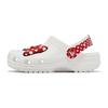 Disney X Classic Clog Kids Minnie Mouse Kids Sneakers White Red 208711-119