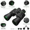 20x50 Binoculars Low Light Night Vision BAK7 Prism Waterproof Binoculars with Carrying Lanyard for