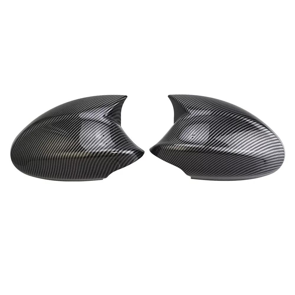 Для BMW E90 E91 E92 E93 E87 E81 E82 E88 Наклейка на автомобиль Крышка бокового зеркала заднего вида Накладка на крыло Внешняя дверь Корпус заднего вида Отделка Карбон
