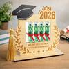 2026 Держатель для денег на выпускной Деревянная настольная подставка-держатель для денежных подарков Выпускники 2026 года Подарки на выпускной для старшей школы колледжа
