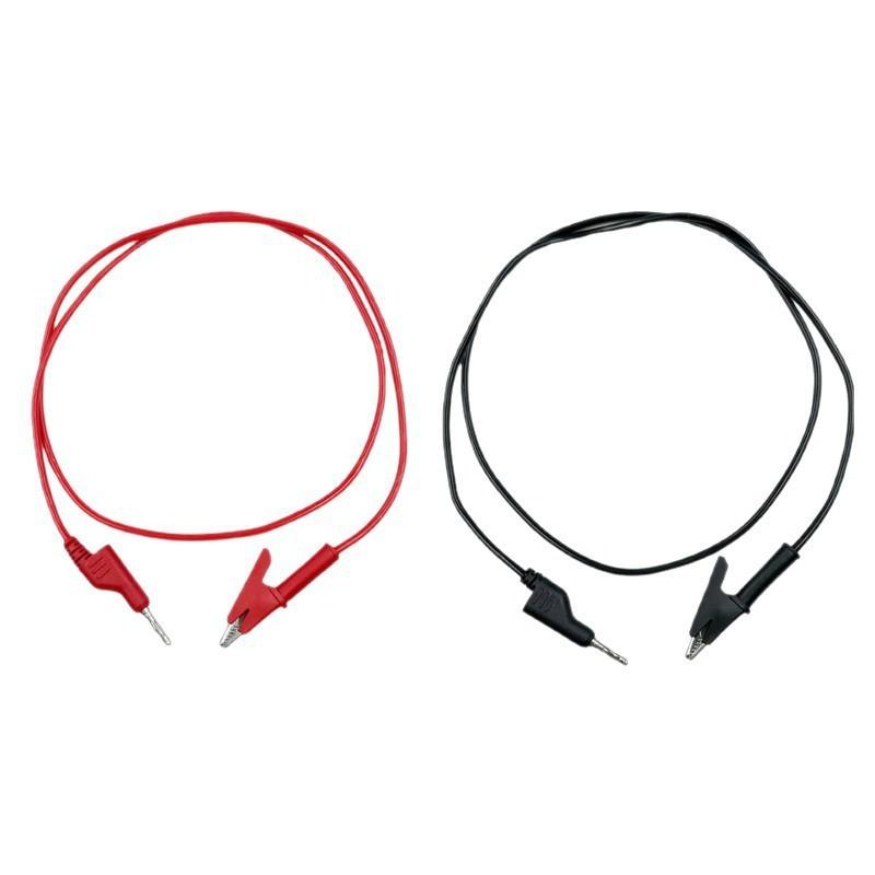 15A Электрический испытательный шнур, 1/2 шт. Двусторонний измерительный провод с 4 мм штекером типа «банан», DIY Мультиметр Зажим типа «крокодил»