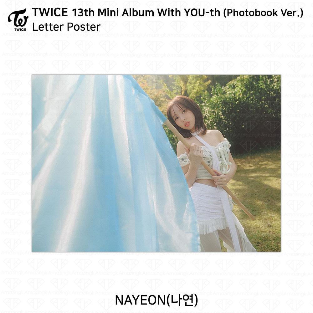 Twice 13-й мини-альбом с молодежной фотокарточкой YOU-th, постером, пленкой, стикером Nayeon KPOP K-POP