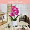 Orchid Butterfly Artificial Flower Bouquet For Home Decor And Arrangements Event